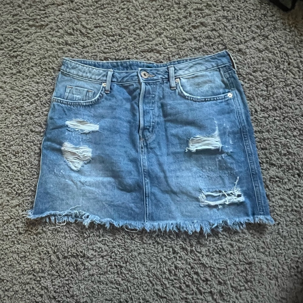 Jean Mini Skirt